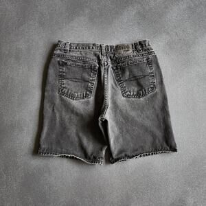 Vintage Black Sonoma Baggy Denim Jean Shorts 36